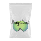 Maxbell Adult Ski Goggles Anti-fog Snow Snowboard UV Protect Over Glasses Green