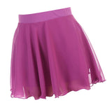 Maxbell Women Ice Figure Skating Dress Dance Roller Skating Skirt Rose Red S
