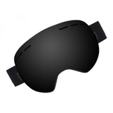 Maxbell Ski Goggles Anti-fog Spectacles Snowboard UV Protect Over Glasses Black