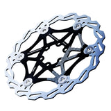 Maxbell Maxbell Bicycle Rotor MTB Road Bike Floating Brake Disc Rotors 6 Bolts 180MM Black