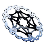 Maxbell Maxbell Bicycle Rotor MTB Road Bike Floating Brake Disc Rotors 6 Bolts 180MM Black