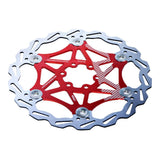 Maxbell Maxbell Bicycle Rotor MTB Road Bike Floating Brake Disc Rotors 6 Bolts 203MM Red