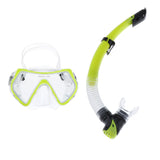 Maxbell Maxbell Diving Gear Diver Mask Semi Dry Snorkel Set Scuba Snorkeling Anti-Fog Goggle