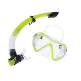 Maxbell Maxbell Diving Gear Diver Mask Semi Dry Snorkel Set Scuba Snorkeling Anti-Fog Goggle