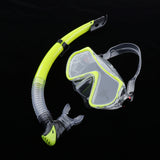 Maxbell Maxbell Diving Gear Diver Mask Semi Dry Snorkel Set Scuba Snorkeling Anti-Fog Goggle