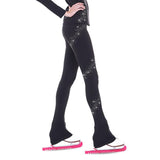Maxbell Maxbell Skating Tights Crystal Sparkling Pants Figure Skate Leggings Star165