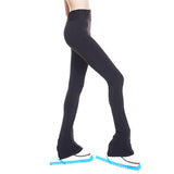 Maxbell Maxbell Skating Tights Crystal Sparkling Pants Figure Skate Leggings Pure Black 140