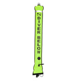 Maxbell Maxbell Scuba Diving Surface Marker Buoy SMB Safety Sausage Signal Sign Fluo Green