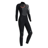 Maxbell Women 3mm Diving Wetsuit Long Sleeve Wet Suit Jumpsuit Full Body Suit XL