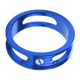 Maxbell Maxbell Alloy Bike Bicycle Headset Spacer 28.6mm Front Fork Stem Washers Blue