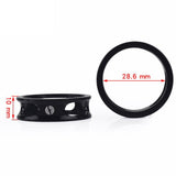 Maxbell Maxbell Alloy Bike Bicycle Headset Spacer 28.6mm Front Fork Stem Washers Blue
