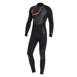 Maxbell Men 1.5mm Diving Wetsuit Long Sleeve Wet Suit Jumpsuit Full Body Suit M