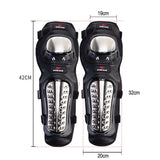 Maxbell Maxbell Motorcycle Knee Elbow Pad Motorbike Motocross Knee Cap Arm Guard Protector