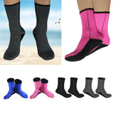 Maxbell Maxbell 3mm Diving Scuba Surfing Water Sports Sock Wetsuit Snorkeling Boots Black XL