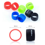 Maxbell Maxbell Bike Drop Bar Tape Bundle Fixed Gear Bicycle Handlebar Tape Fixed Ring Blue