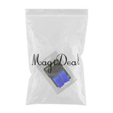 Maxbell Maxbell Bike Drop Bar Tape Bundle Fixed Gear Bicycle Handlebar Tape Fixed Ring Blue