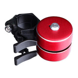 Maxbell Maxbell Double Bell Bicycle Ring Bell Bike Handlebar Alarm Horn Ring Red