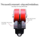 Maxbell Maxbell Double Bell Bicycle Ring Bell Bike Handlebar Alarm Horn Ring Red
