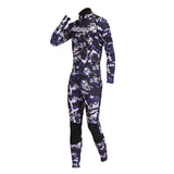 Maxbell Maxbell Men 3mm Diving Wetsuit One-Piece Long Sleeve Wet Suit Jumpsuit Back Zip S