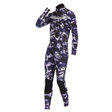 Maxbell Maxbell Men 3mm Diving Wetsuit One-Piece Long Sleeve Wet Suit Jumpsuit Back Zip L