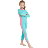 Maxbell Maxbell Girls Diving Wetsuit One-piece Kid Scuba Dive Suit Jumpsuit Rash Guard M