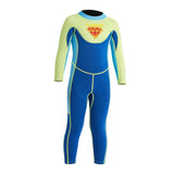 Maxbell Maxbell 2.5mm Neoprene Children's Full Body Long Sleeve Diving Swimming Suit L