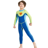 Maxbell Maxbell 2.5mm Neoprene Children's Full Body Long Sleeve Diving Swimming Suit L