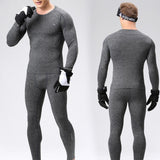 Maxbell Maxbell Women Men Skiing Base Layer Thermal Long Johns Underwear Set  Men	L