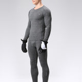 Maxbell Maxbell Women Men Skiing Base Layer Thermal Long Johns Underwear Set  Men	L