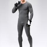 Maxbell Maxbell Women Men Skiing Base Layer Thermal Long Johns Underwear Set  Men	L