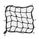 Maxbell Maxbell 40X40cm 6 Hooks Motorcycle Helmet Tie Down Cargo Luggage Mesh Net Bungee