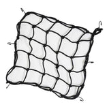 Maxbell Maxbell 40X40cm 6 Hooks Motorcycle Helmet Tie Down Cargo Luggage Mesh Net Bungee