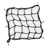 Maxbell Maxbell 40X40cm 6 Hooks Motorcycle Helmet Tie Down Cargo Luggage Mesh Net Bungee