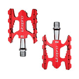Maxbell Maxbell 1 Pair Aluminium Alloy Mountain Road Bike Bearings Treadle Pedals Red