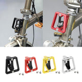 Maxbell Maxbell Folding Bike Front Carrier Block Bracket Holder Cage For Brompton Black