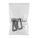 Maxbell Maxbell Folding Bike Front Carrier Block Bracket Holder Cage For Brompton Black
