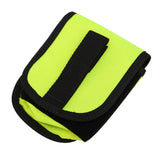 Maxbell Maxbell Scuba Diving Weight Pocket Hook & Loop Strap Pouch Lead Holder Bag Yellow