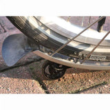 Maxbell Maxbell Folding Bike Easy Wheels Modified Mudguard Easywheel for Brompton  Black
