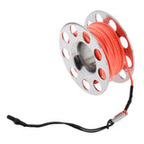 Maxbell Maxbell Compact Scuba Diving Dive Finger Spool Reel 98ft Line Double End Clip Orange