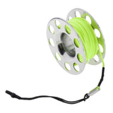 Maxbell Maxbell Compact Scuba Diving Dive Finger Spool Reel 98ft Line Double End Clip Green