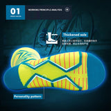 Maxbell Maxbell 1 Pair Sports Compression Mid-Calf Socks Ankle Care Cycling Socks Dark Blue