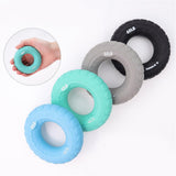 Maxbell Maxbell 50LB 3"Hand Strength Finger Grip Muscle Power Training Ring Exerciser Gray
