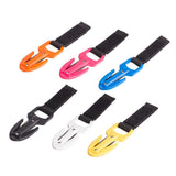 5xPortable Diving Line Cutter with Underwater Scuba Dive Mini Knife Black
