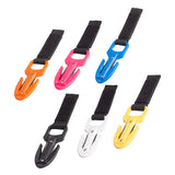 5xPortable Diving Line Cutter with Underwater Scuba Dive Mini Knife Black