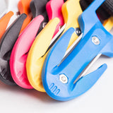 5xPortable Diving Line Cutter with Underwater Scuba Dive Mini Knife Black
