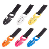 5xPortable Diving Line Cutter with Underwater Scuba Dive Mini Knife Black