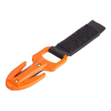 5xPortable Diving Line Cutter with Underwater Scuba Dive Mini Knife Orange