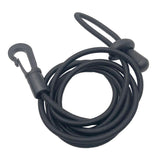 Maxbell Maxbell Kayak Paddle Leash Boat SUP Fishing Rod Safe Cord Holder Black