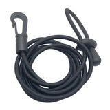 Maxbell Maxbell Kayak Paddle Leash Boat SUP Fishing Rod Safe Cord Holder Black