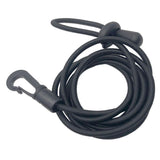 Maxbell Maxbell Kayak Paddle Leash Boat SUP Fishing Rod Safe Cord Holder Black